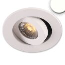 LED recessed luminaire MiniAMP white, 3W, 24V DC, neutral...