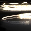 SYS-MiniAMP - LED CRI930 Flexband, 24V DC, 12W, IP20, 3000K, 120cm, beids. 30cm Kabel + maleAMP, 300 LED/m