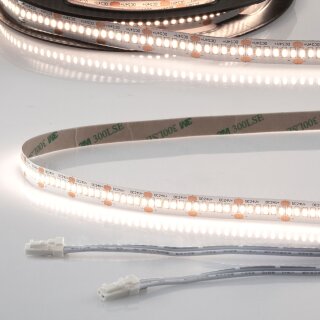 SYS-MiniAMP - LED CRI940 Flexband, 24V DC, 12W, IP20, 4000K, 500cm, beids. 30cm Kabel + maleAMP, 300 LED/m