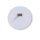 Cover aluminum round 2 white for Sys-Wall68