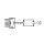 MiniAMP LED touch/radio PWM dimmer, 1 channel, 12-24V DC 5A, incl. remote control