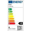 SYS-MiniAMP - LED UV-C Flexband 270nm, 12V DC, 6W, IP54, 58cm, schwarz, eins. Kabel + maleAMP, 24 LED/m