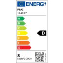 SYS-MiniAMP - LED Einbauleuchte SLIM68 Alu gebürstet, rund, 8W, 24V DC, neutralweiß, dimmbar