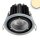 SYS-MiniAMP - LED Einbaustrahler SYS68, 8W, 24V DC, 3000K, CRI92, dimmbar (exkl. Cover)