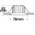 SYS-MiniAMP - LED Einbaustrahler SYS68, 8W, 24V DC, 4000K, CRI80, dimmbar (exkl. Cover)
