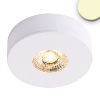 SYS-MiniAMP - LED Ein- und Aufbauleuchte weiß, 3W, 24V DC, warmweiß - 12er-Set mit Trafo