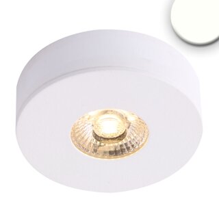 SYS-MiniAMP - LED Ein- und Aufbauleuchte weiß, 3W, 24V DC, neutralweiß -  8er-Set mit Trafo