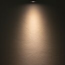 SYS-MiniAMP - LED Einbauleuchte weiß, 3W, 12V DC, warmweiß, dimmbar, 100cm Kabel