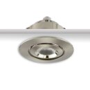 SYS-MiniAMP - LED Einbauleuchte Alu gebürstet, 3W,...