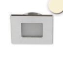 LED furniture spot recessed MiniAMP ALU brushed, angular,...