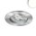 LED Recessed luminaire Slim68 MiniAMP aluminum brushed, round, 8W, 24V DC, neutral white, not dimm.